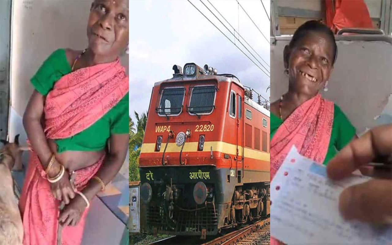 Indian Railways: ट्रेन में बकरी का भी टिकट लेकर चढ़ी महिला, महिला के जवाब ने जीता दिल, देखें Viral Video