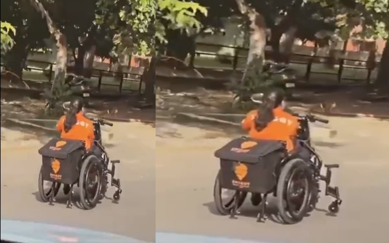 Viral Video: Swiggy Delivery Girl ने लोगों को दी बड़ी सीख, वीडियो हो गई वायरल
