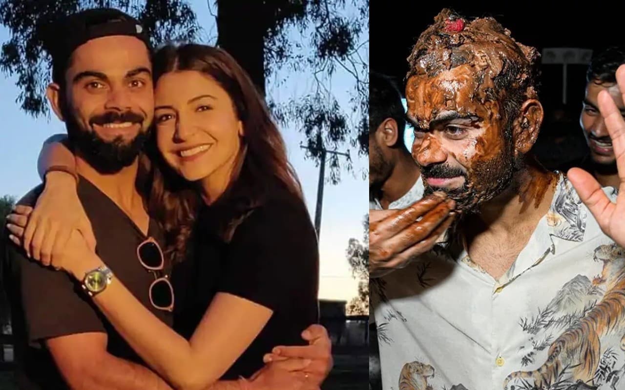 विराट कोहली के बर्थडे सेलिब्रेशन का प्लान हुआ फेल! अनुष्का शर्मा के हाथ से गिरा केक और...