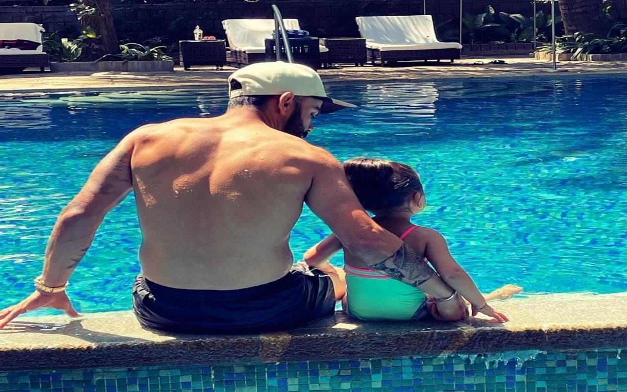 IPL 2023 के बीच विराट कोहली ने बेटी वामिका के साथ बिताया समय, इंस्टाग्राम पर शेयर की खास तस्वीर
