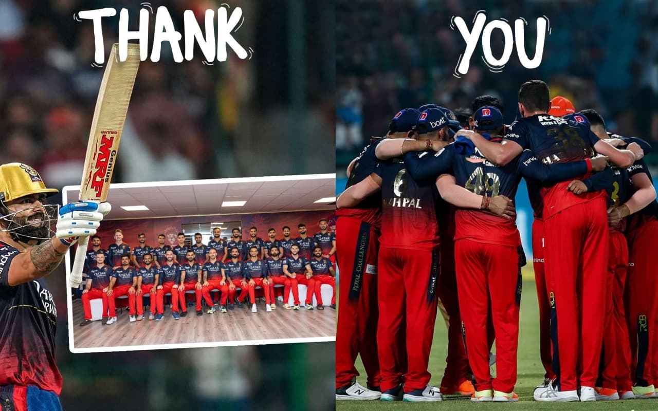 IPL 2023 से बाहर होने के बाद विराट कोहली हुए इमोशनल, RCB फैंस के लिए लिखी दिल छू लेने वाली बात