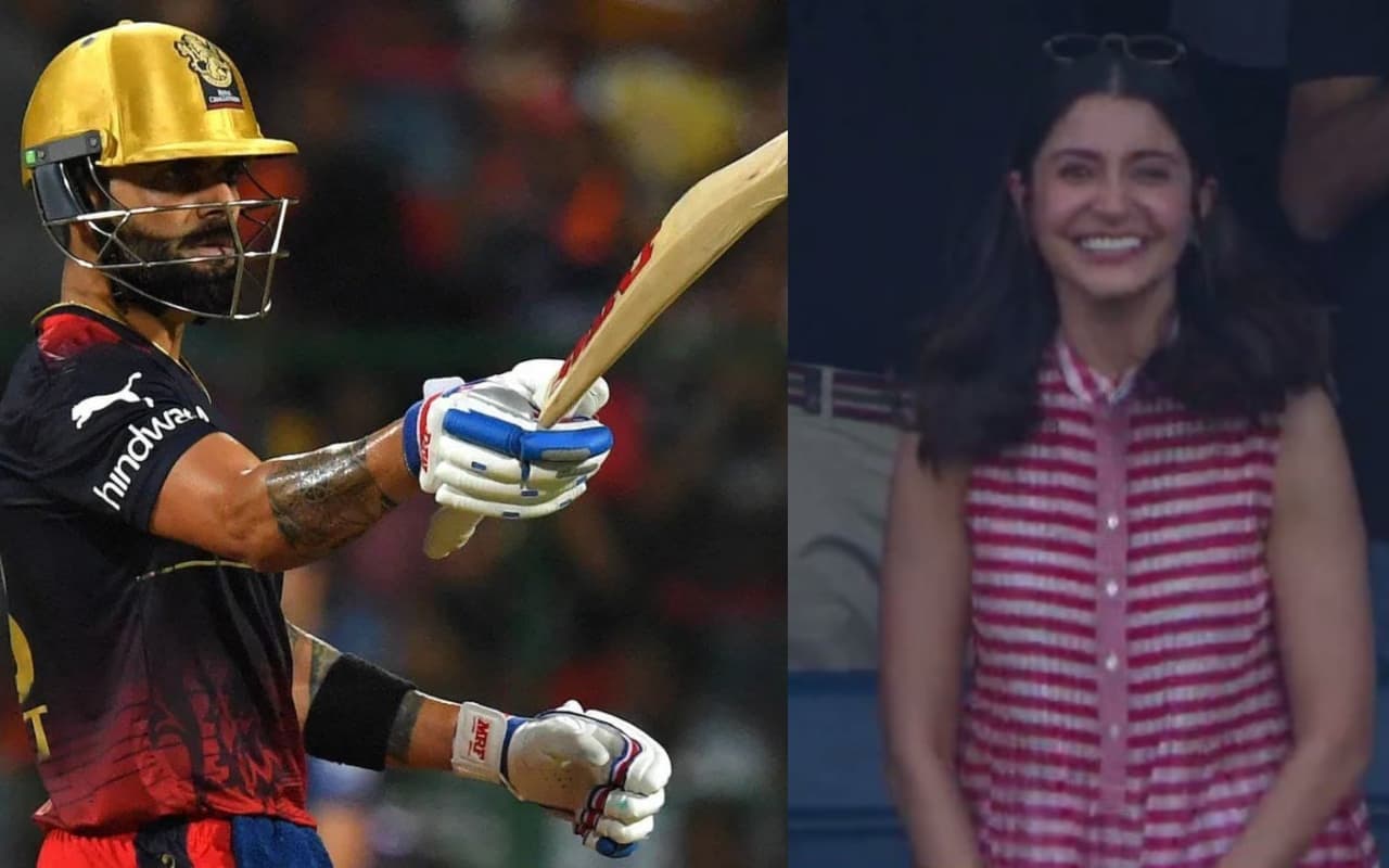 IPL 2023: Virat Kohli ने अनुष्का शर्मा पर फिर लुटाया प्यार, कही दिल छू लेने वाली बात