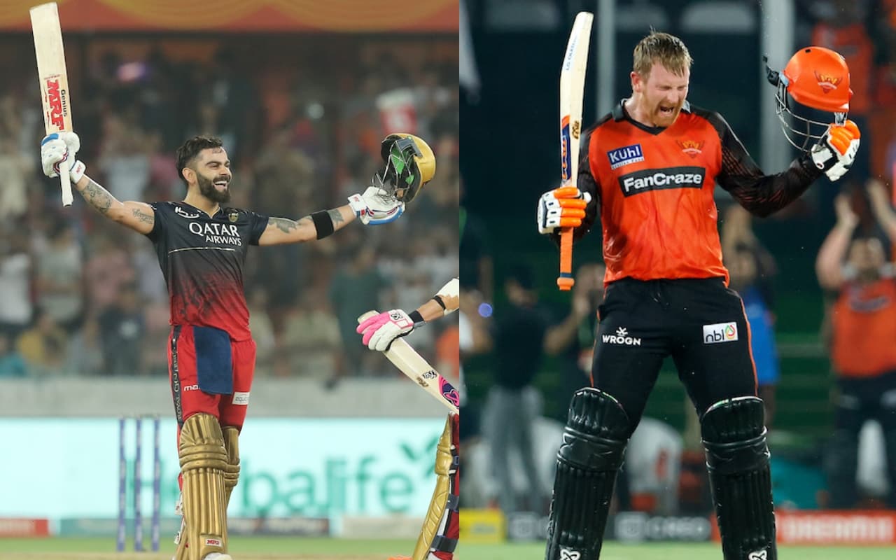 PHOTOS: विराट कोहली और हेनरिक क्लासेन के शतक ने रचा इतिहास, IPL में पहली बार हुआ ऐसा डबल धमाल