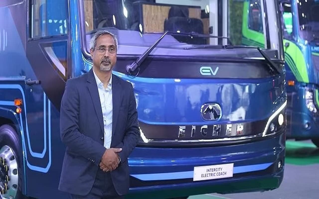 Auto Expo 2023: Volvo Eicher के ज्वाइंट वेंचर VECV ने पेश की बिजली से चलने चलने वाली बस
