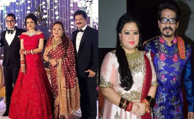 आदित्य नारायण के वेडिंग रिसेप्शन में पहुंचे भारती सिंह और हर्ष लिंबाचिया, VIDEO में इस अंदाज में दिखें दोनों पति- पत्नी
