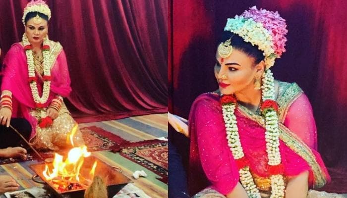 8 महीने बाद Rakhi Sawant ने शेयर की शादी की तसवीर, Photos में नहीं दिखा पति का चेहरा