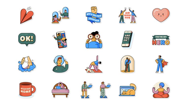 Lockdown में यूजर्स के लिए Whatsapp लाया स्पेशल स्टिकर पैक Together At Home