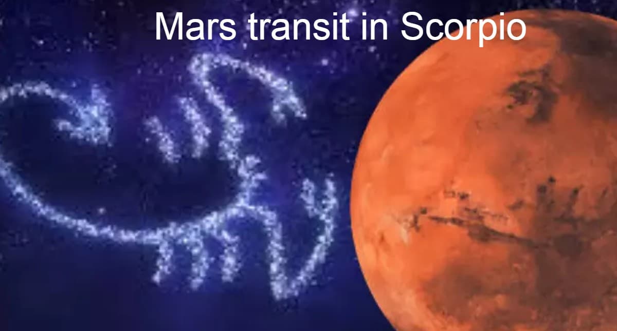 मंगल का होने जा रहा है वृश्चिक राशि में गोचर, जानें सभी 12 राशियों पर क्या पड़ेगा प्रभाव