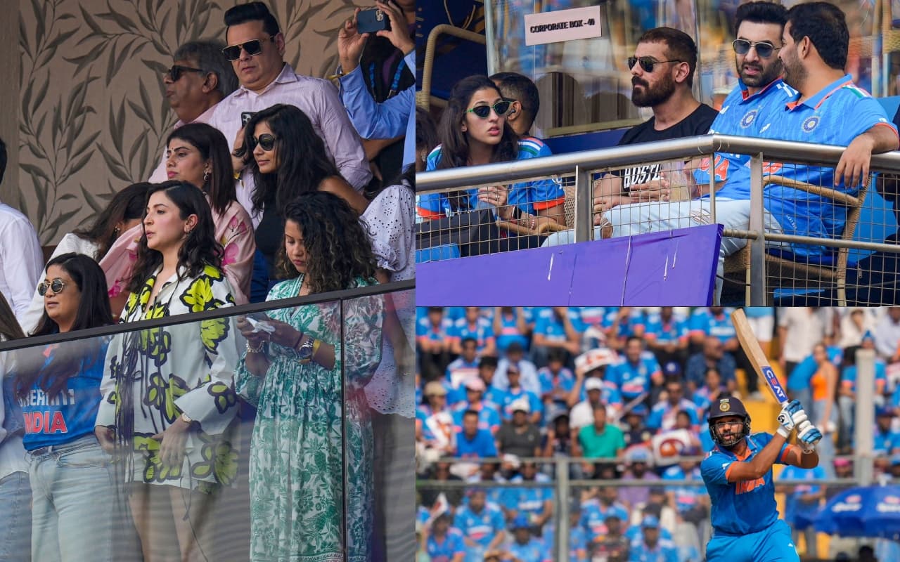 India vs New Zealand: सेमीफाइनल मैच देखने वानखेड़े स्टेडियम पहुंचे ये बॉलीवुड स्टार्स, देखें VIDEO