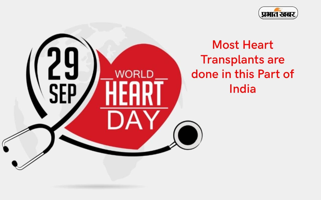 World Heart Day 2023: वर्ल्‍ड हार्ट डे कल, देश के इस हिस्से में होते हैं सबसे ज्यादा हार्ट ट्रांसप्लांट