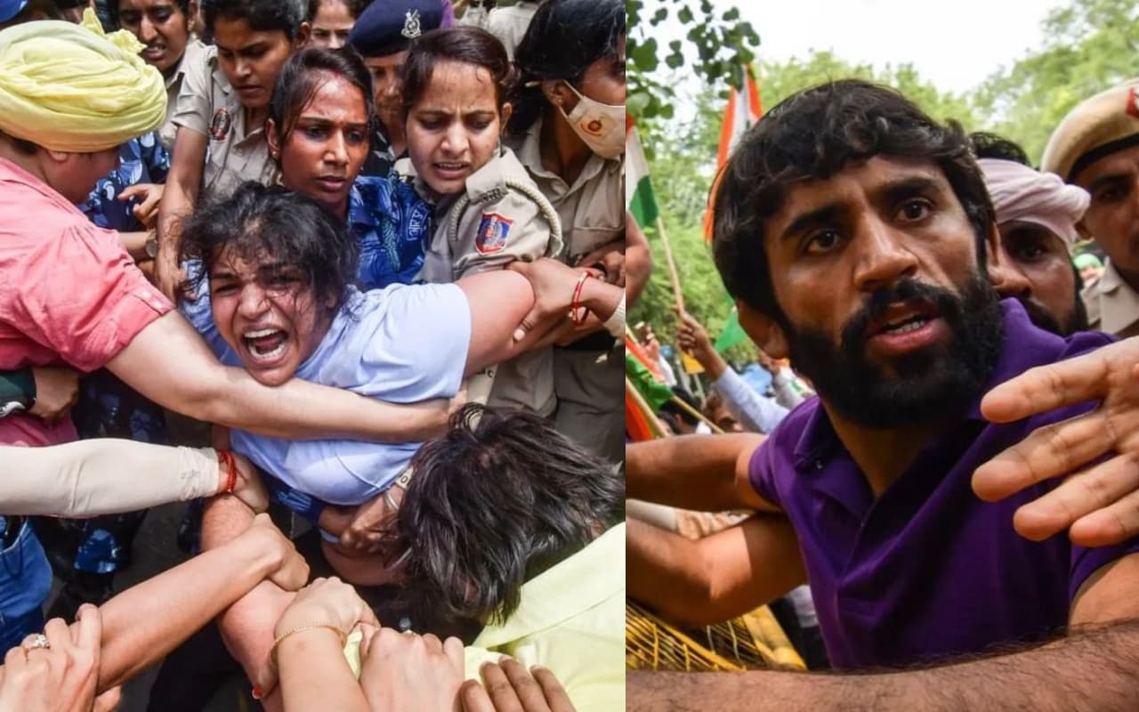 Wrestlers Protest: बजरंग पुनिया, साक्षी और विनेश के खिलाफ FIR, नीरज चोपड़ा ने जताया दुख