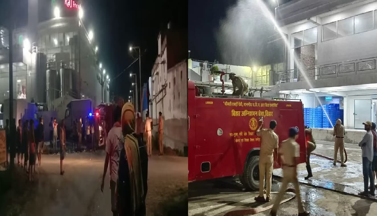 हाजीपुर में बड़ा हादसा, डेयरी फैक्ट्री में रिसाव के बाद फटा अमोनिया गैस टैंक, एक की मौत और 35 से ज्यादा बीमार