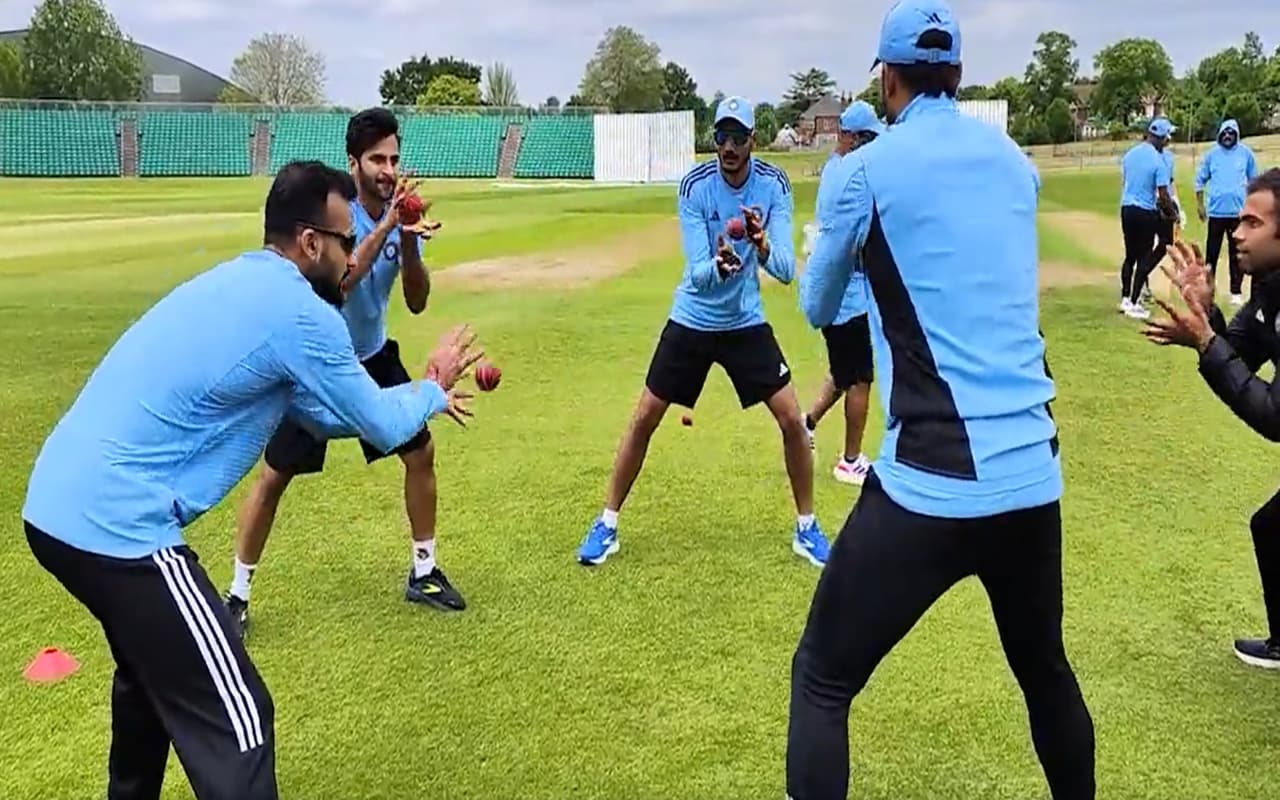 WTC Final के लिए टीम इंडिया ने शुरू की प्रैक्टिस, वीडियो देखकर सिर चकरा जाएगा