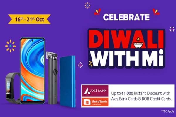 Xiaomi की Diwali With Mi सेल शुरू, स्मार्टफोन पर मिल रहा 5000 रुपये तक डिस्काउंट