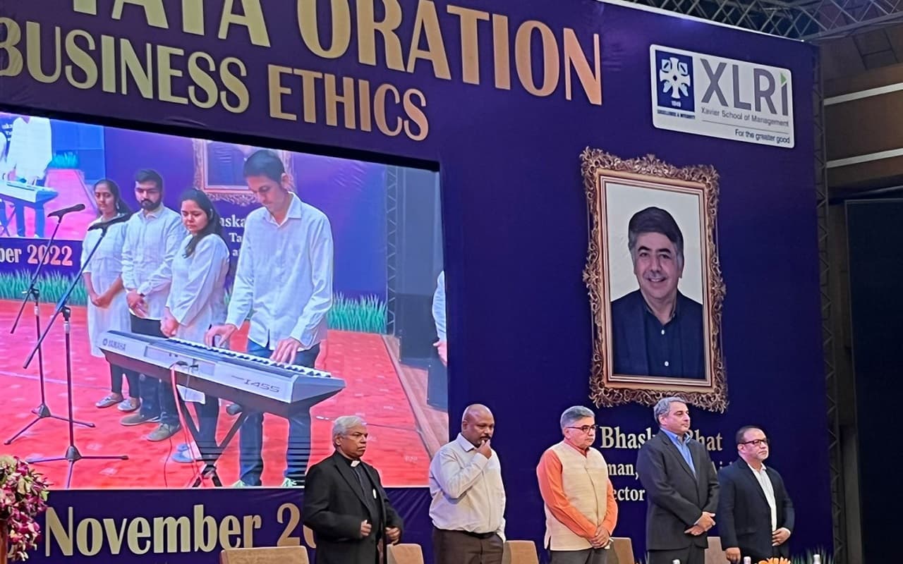 जेआरडी टाटा ऑरेशन: XLRI में बिजनेस एथिक्स पर क्या बोले टाटा संस के डायरेक्टर भास्कर भट्ट