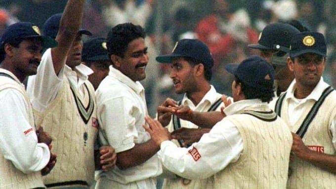 अनिल कुंबले ने आज ही के दिन पाकिस्तान के खिलाफ हासिल की थी ऐतिहासिक उपलब्धि, देखें वीडियो