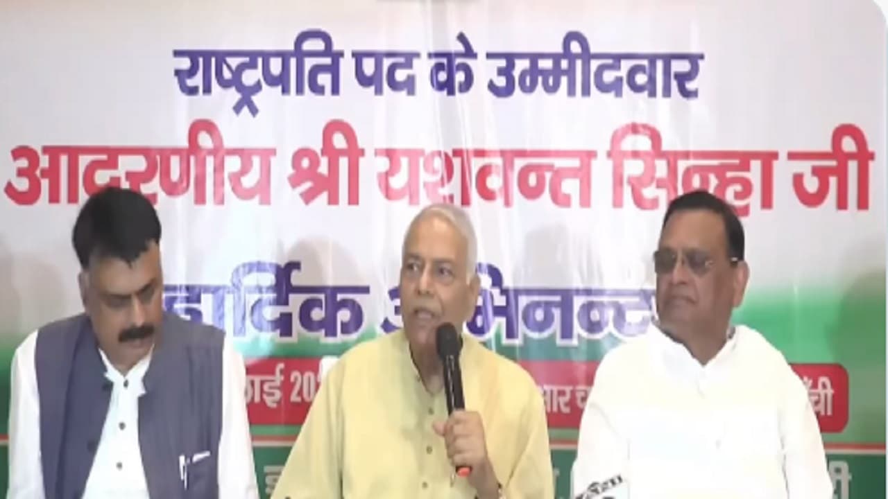 Presidential Election 2022 : देश में डर का माहौल, राष्ट्रपति चुनाव है विचारधारा की लड़ाई-यशवंत सिन्हा