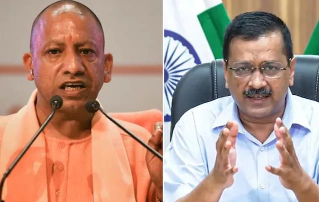 यूपी चुनाव के बीच कोरोना पर राजनीति, 'सुनो केजरीवाल...सुनो योगी,' ट्विटर पर आमने-सामने आए दो मुख्यमंत्री