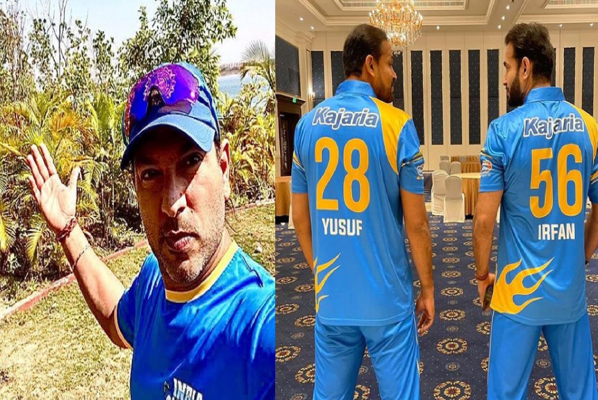 पुराने रंग में दिख रहे हैं दिग्गज खिलाड़ी,  युवराज भी लगा रहे हैं लंबे शॉट्स, VIDEO