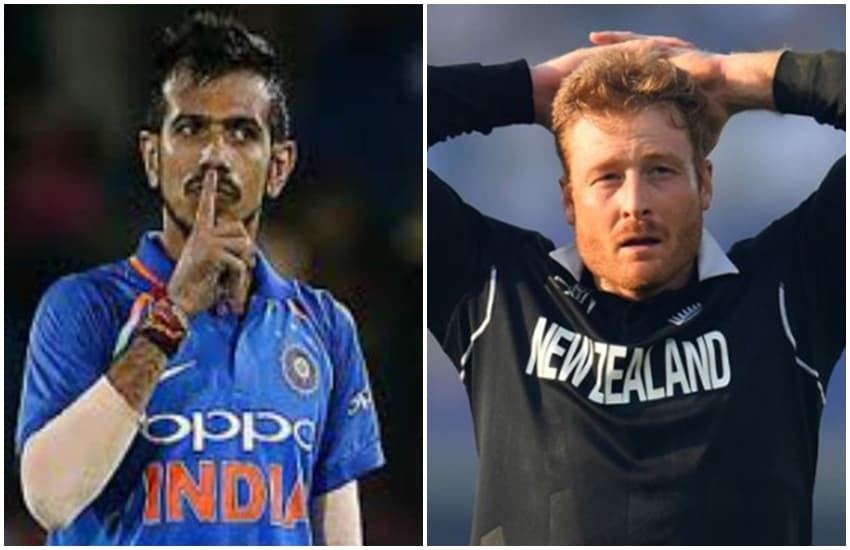 IND vs NZ: चहल को देख मार्टिन गुप्टिल के छूटे पसीने, पिछले साल लाइव मैच में ही कहा दिया था अपशब्द