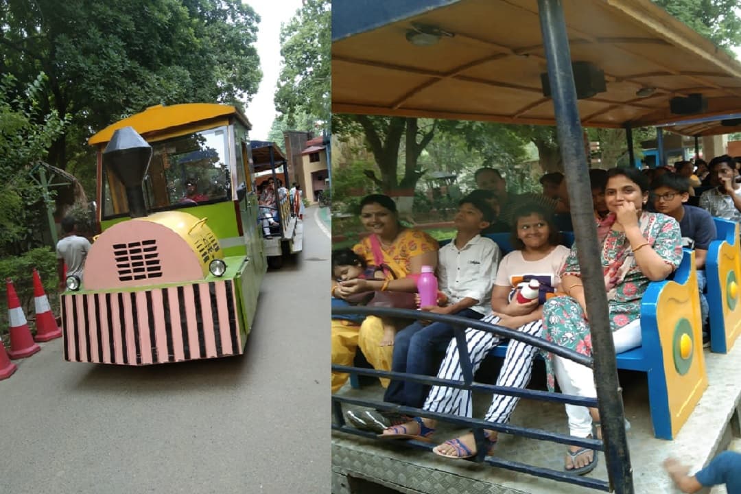 पटना जू में फिर से शुरू हुई ट्रैकलेस टॉय ट्रेन की सुविधा, जानिए सफर करने के लिए आपको कितने देने होंगे पैसे...