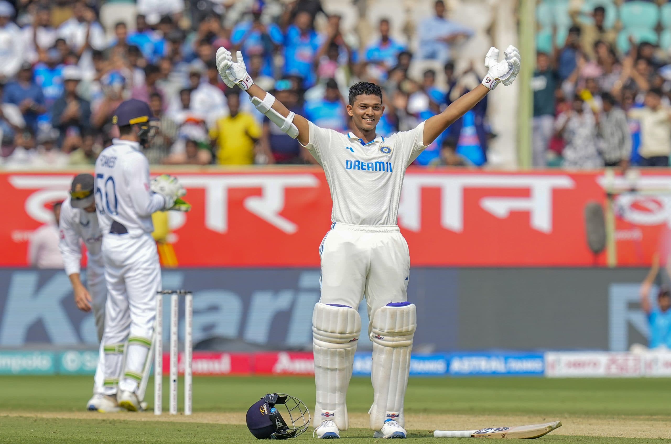 IND vs ENG 2nd Test: यशस्वी जायसवाल के शतक से भारत मजबूत स्थिति में, 500 के स्कोर पर पहुंचना लक्ष्य