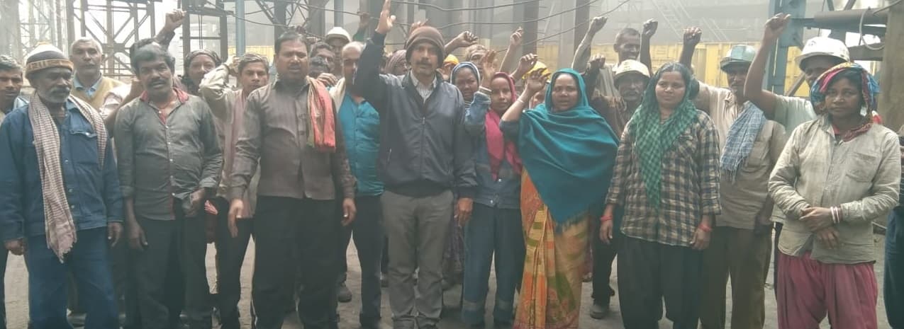 बोकारो : इस्पात मजदूर मोर्चा की बैठक में ठेका मजदूरों की मांगों पर चर्चा