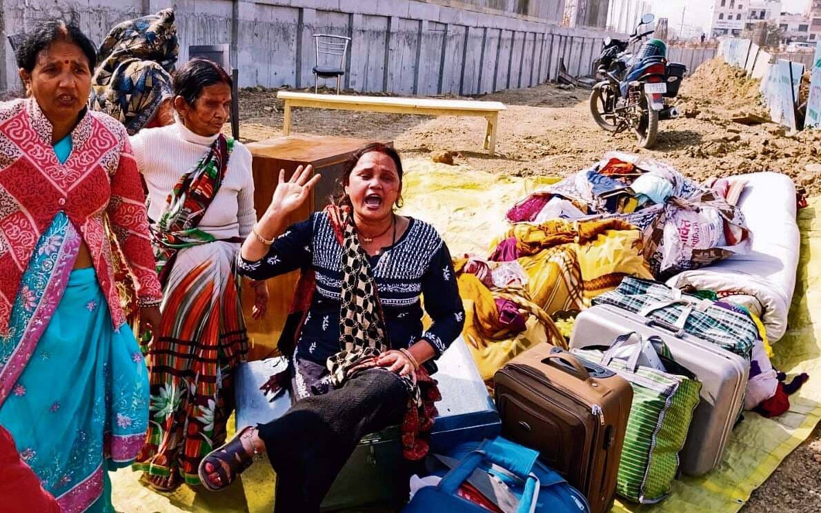 पटना मेट्रो डिपो के निर्माण को लेकर मकान पर चला बुलडोजर, तोड़े जा सकते हैं 37 और मकान