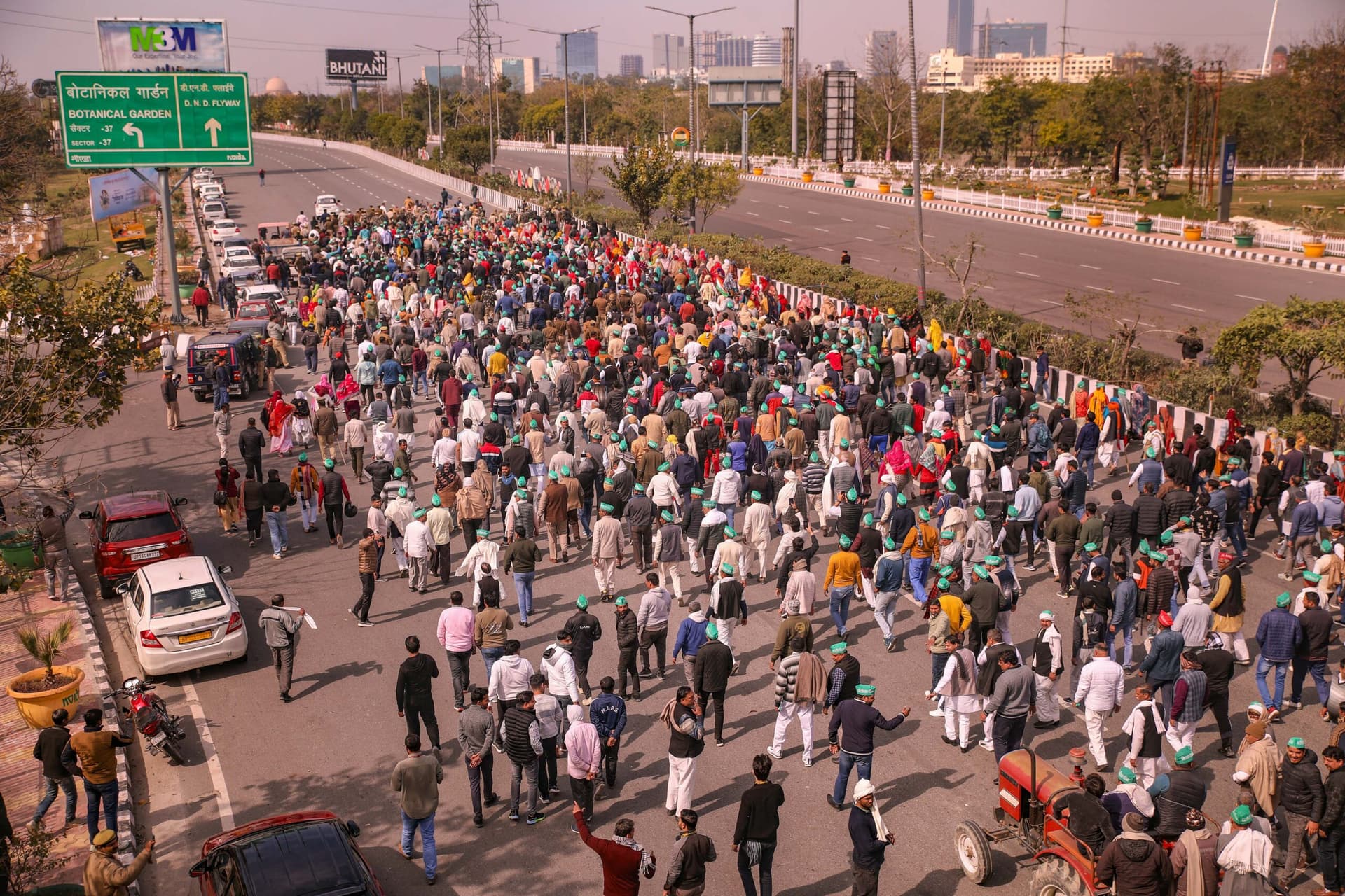 Farmers Delhi March: दिल्ली और हरियाणा की सीमाएं सील, अलर्ट मोड पर पुलिस