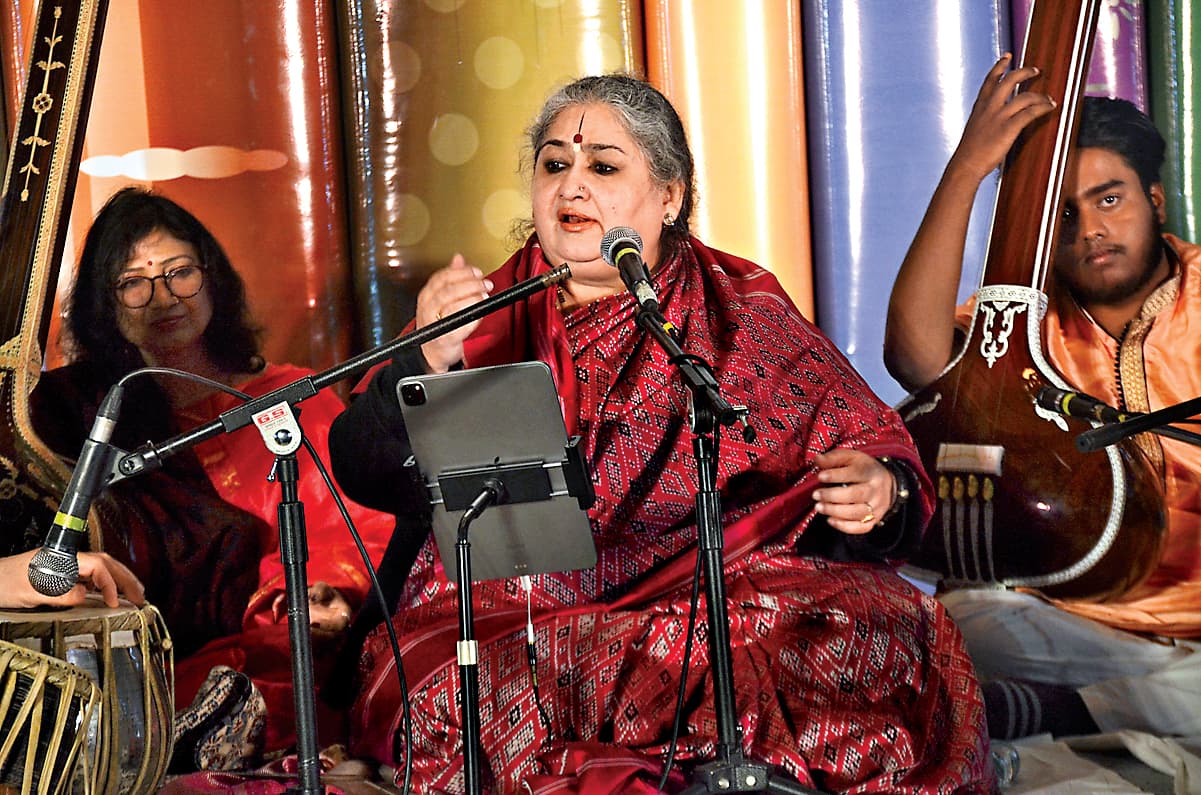 टाटा स्टील झारखंड लिटरेरी मीट : शास्त्रीय साधिका शुभा मुदगल ने 'आलम-ए-इश्क' में पिरोयी सूफी-भक्ति
