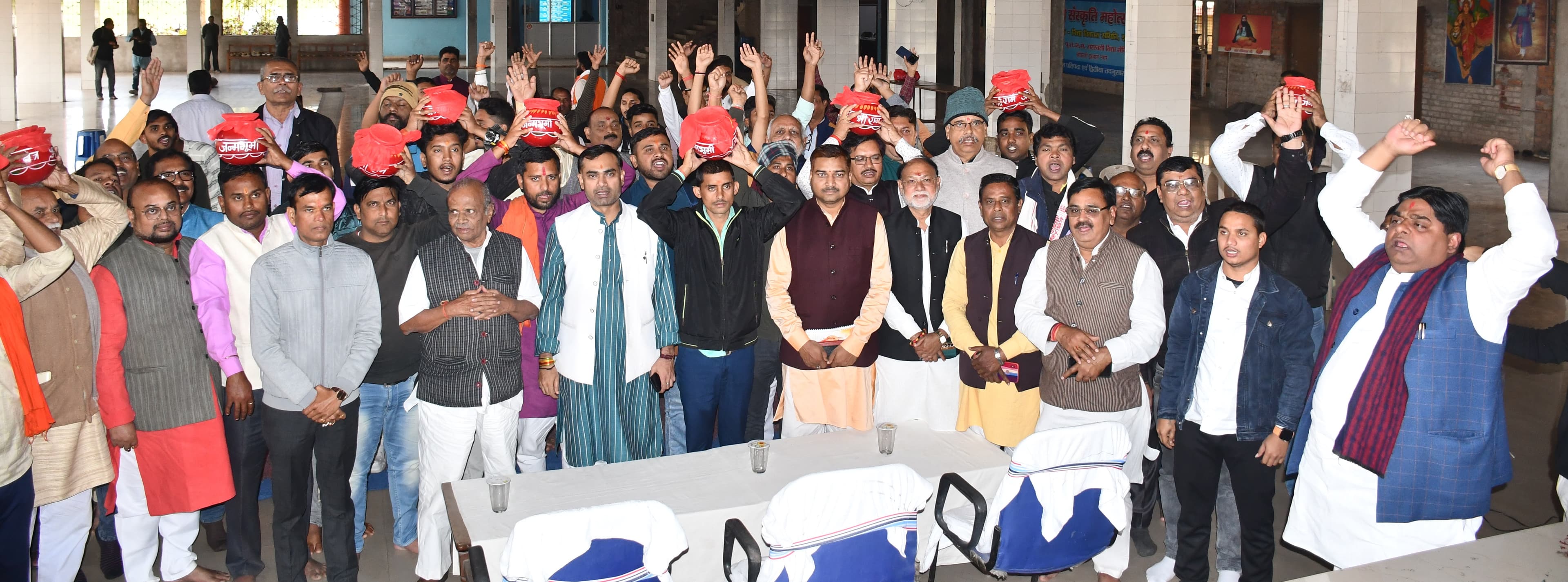 झारखंड : श्रीराम मंदिर अयोध्या से आया पूजित अक्षत घर-घर वितरण करेंगे कार्यकर्ता