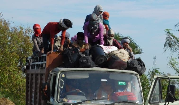 Lockdown : भूख से थके चेहरे और पैरों में पड़े फोड़े के साथ घर जाने की जिद