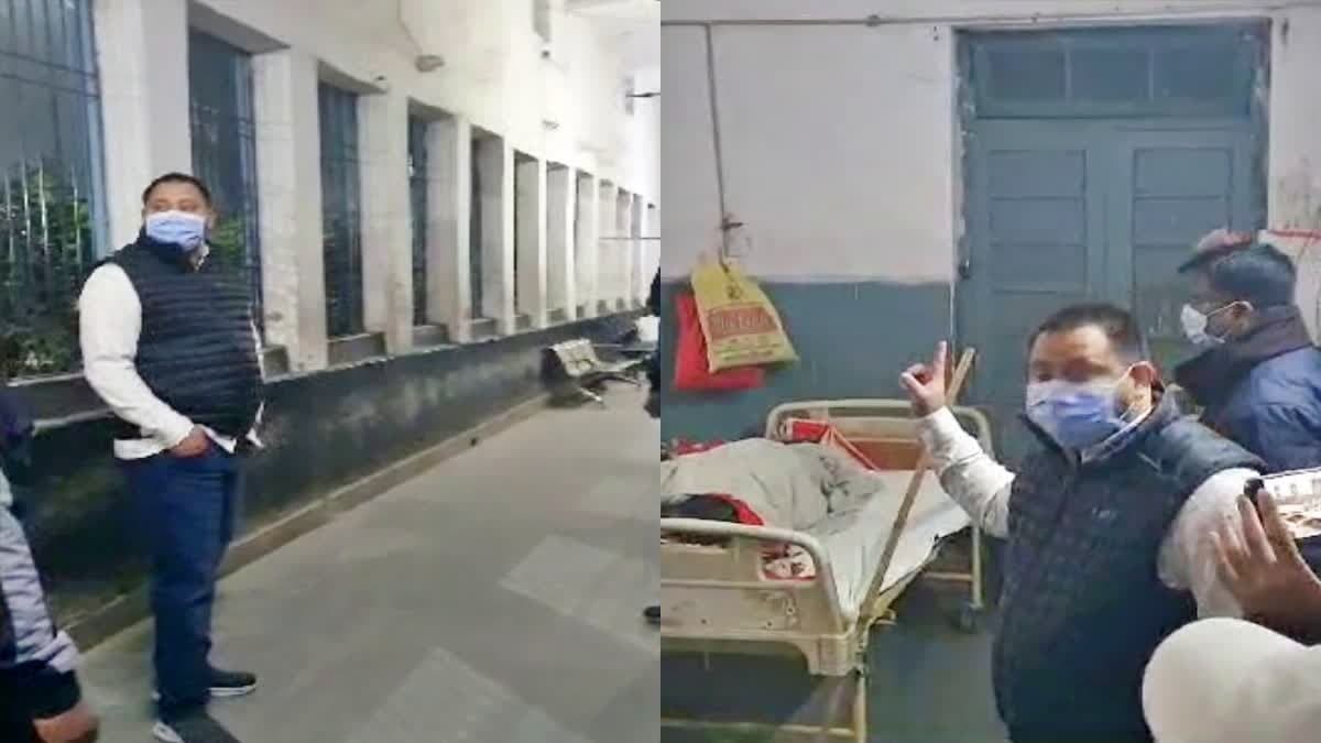 तेजस्वी यादव आधी रात को अचानक पहुंचे हाजीपुर सदर अस्पताल, सोते मिले गार्ड, कई डॉक्टर नदारद