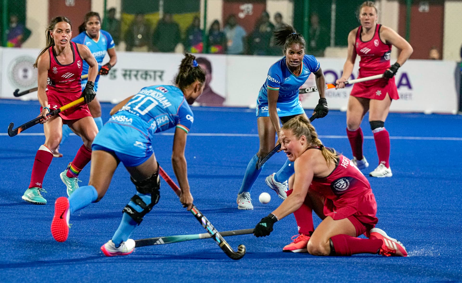 FIH Hockey Olympic Qualifier 2024: अपने पहले मुकाबले में अमेरिका से हारी भारतीय महिला टीम