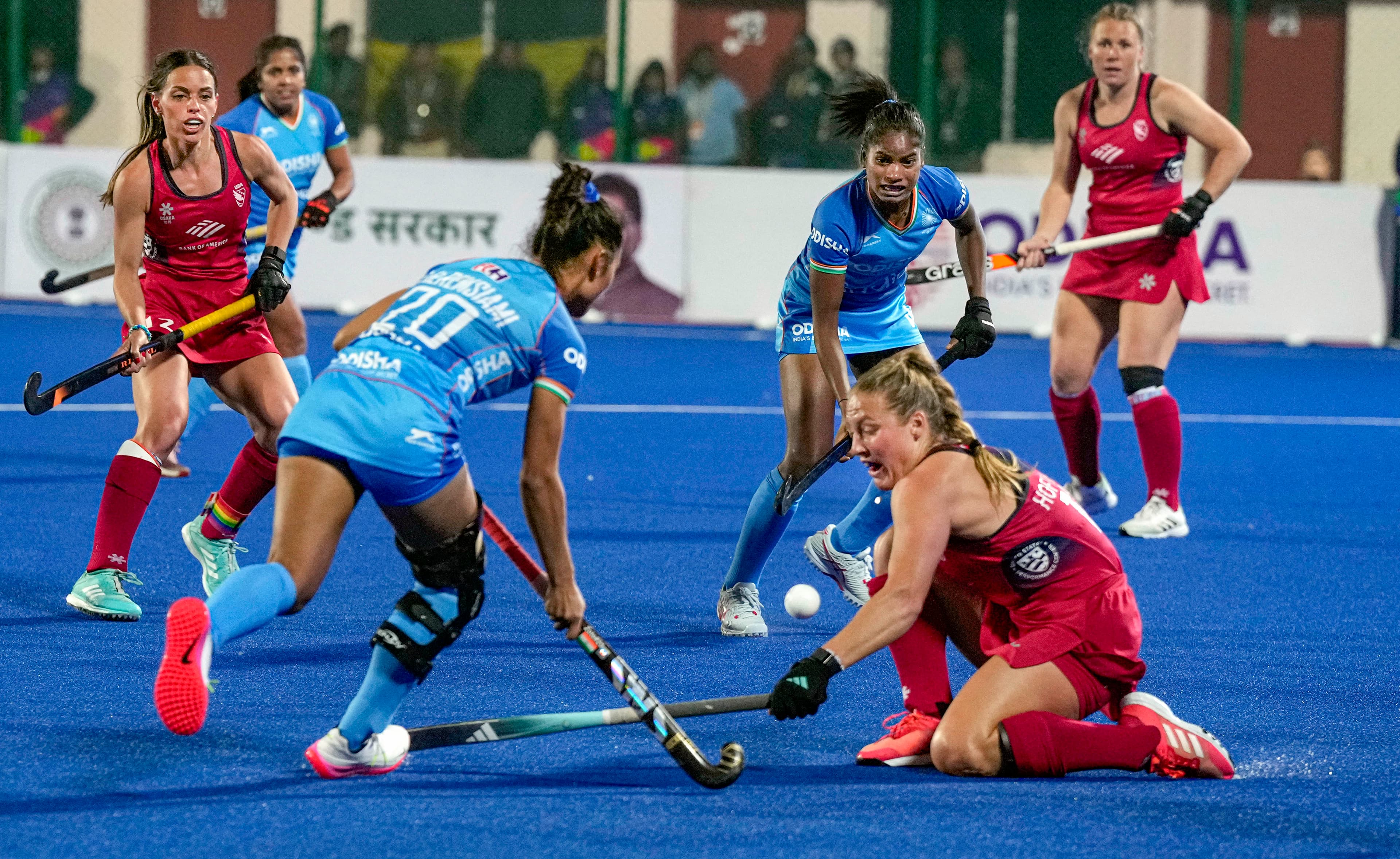 FIH Hockey Olympic Qualifier 2024: अपने पहले मुकाबले में अमेरिका से हारी भारतीय महिला टीम