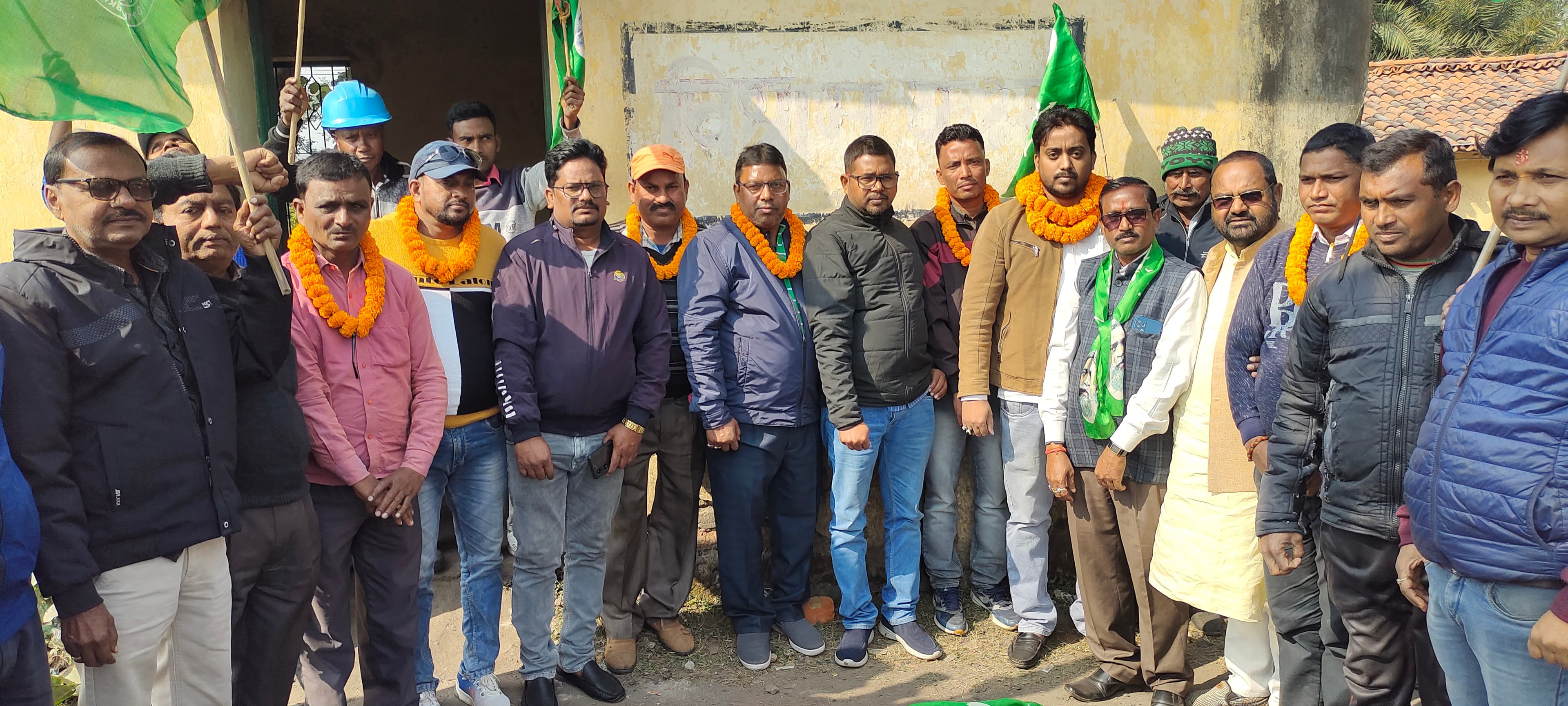 झारखंड कोलियरी मजदूर यूनियन की कबरीबाद शाखा का गठन