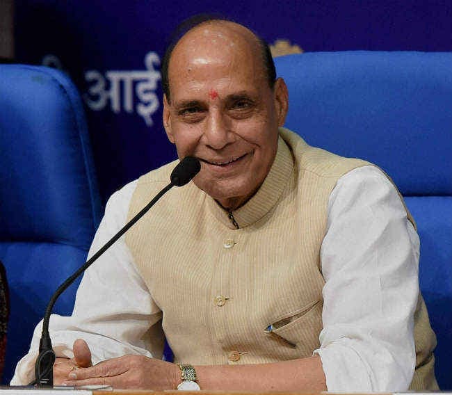 स्वतंत्रता सेनानियों की पेंशन में इजाफा : राजनाथ