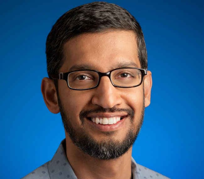 भारतीय मूल के सुंदर पिचाई बने ''Google'' के नये ''CEO''
