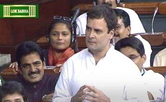 राहुल गांधी का पलटवार कहा, मेरे जवाब से सुषमा की झुक गयीं थी आखें