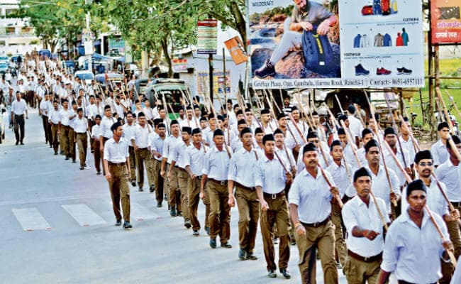 आरएसएस ने मनाया विजयादशमी उत्सव