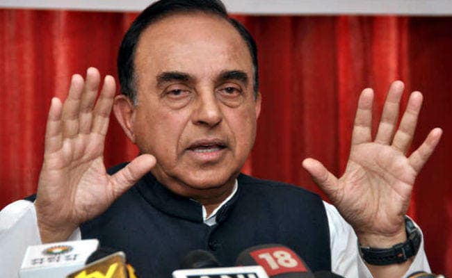 स्वामी ने मोदी से पाकिस्तान से सीमेंट आयात पर रोक लगाने की मांग की