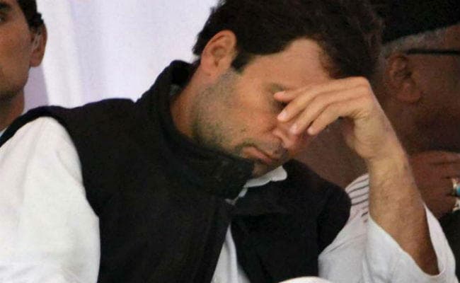 भाजपा ने उत्तर प्रदेश के हर जिले में फूंका राहुल का पुतला