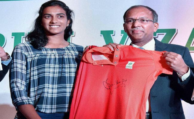 पीवी सिंधू विजाग स्टील की ब्रांड एंबेसडर बनी