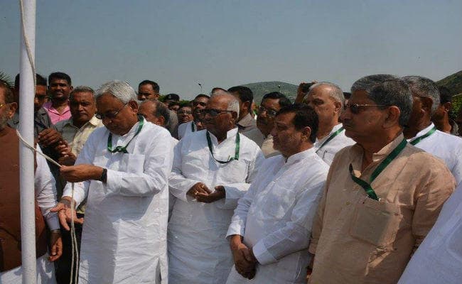 जदयू राष्ट्रीय परिषद की बैठक, नीतीश कुमार अध्यक्ष चुने गये