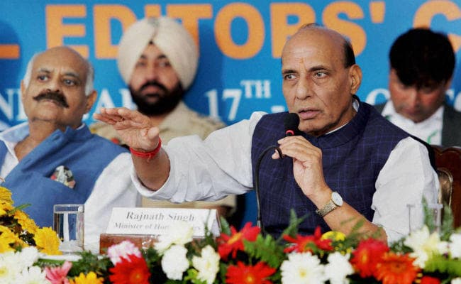 दो वर्षो में भारत- पाक सीमा पूरी तरह से सील की जाएगी : राजनाथ सिंह