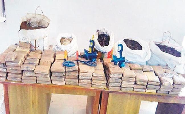 वैशाली में 15 करोड़ के गांजा-चरस समेत अन्य ड्रग्स बरामद