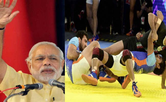 मोदी ने कबड्डी टीम को बधाई दी, कहा, हमारे शेरों ने कर दिखाया