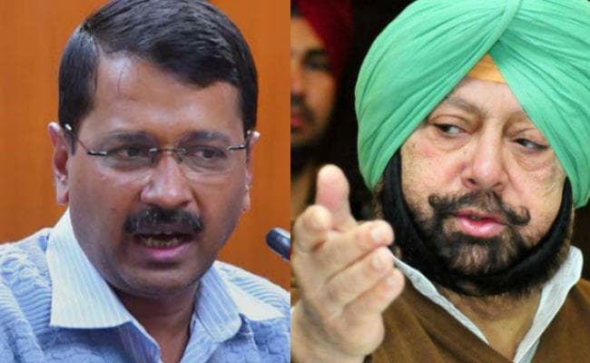 ट्विटर पर अरविंद केजरीवाल और अमरिंदर सिंह के बीच वाकयुद्ध