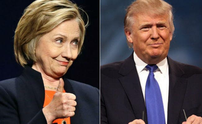 चुनाव पूर्व ताजा सर्वेक्षण में डोनाल्‍ड ट्रंप से 5 अंक आगे निकली हिलेरी क्लिंटन