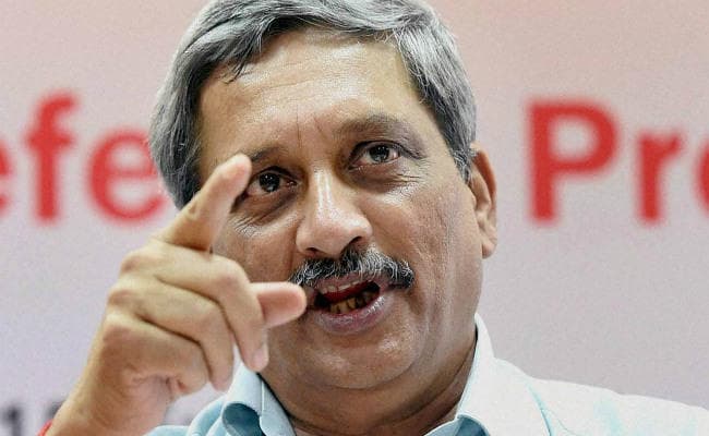 रक्षा मंत्री मनोहर पर्रिकर आज रांची में